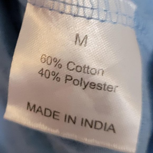 Blue Skip a Straw, Save a Turtle  Graphic Tee by Join the Revolution Size Medium - Picture 7 of 12